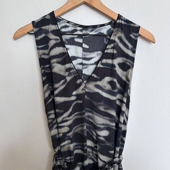 Husk Australia Sleeveless Midi Dress with Belt - Picture 3 of 10
